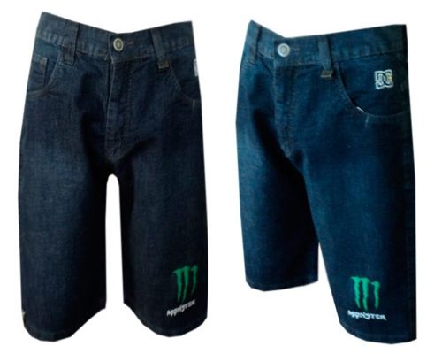 Bermuda Jeans Monster