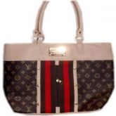 Bolsa Louis Vuitton Bege e Marrom